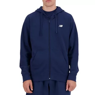Bluza New Balance MJ41501NNY - granatowa - Bluzy sportowe męskie - miniaturka - grafika 1