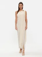 Sukienki - Rinascimento Sukienka wieczorowa CFC0117713003 Écru Regular Fit - miniaturka - grafika 1