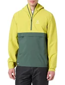 Kurtki męskie - Haglöfs 604905_4TD Spira ANORAK kurtka męska, AURORA/FJELL GREEN, rozmiar S - miniaturka - grafika 1