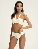 Stroje kąpielowe - Dół od bikini Truffle Esotiq kremowy M - miniaturka - grafika 1