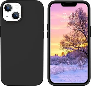 Atiyoo Silikonowe etui ochronne, ochrona ekranu 6,1", etui ochronne na aparat fotograficzny, odporne na uderzenia etui na telefon komórkowy, grafitowe, czarne - Etui i futerały do telefonów - miniaturka - grafika 1