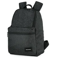 Plecaki - Skechers Plecak sportowy - Markowy męski plecak sportowy - wytrzymały plecak gimnastyczny - Casual Sport Man Backpack S1034 Czarny - miniaturka - grafika 1