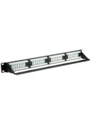 Serwery - VALUE PatchPanel Kat.6a 24-Portowy UTP szary - miniaturka - grafika 1