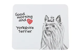 Yorkshire Terrier podkładka pod mysz z psem Art-Dog - Podkładki pod mysz - miniaturka - grafika 1