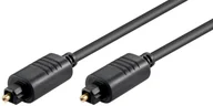 Kable - MicroConnect Toslink M-M 10m Black - miniaturka - grafika 1