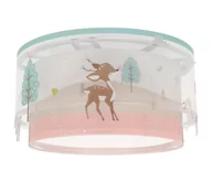 Lampy sufitowe - Dalber 61276 - Plafon dziecięcy LOVING DEER 2xE27/15W/230V - miniaturka - grafika 1