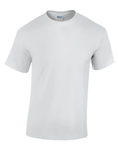 Gildan Męski T-Shirt Heavy Bawełna™ T- Shirt 5000 Biały Biały L - Koszulki męskie - miniaturka - grafika 1