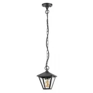 Lampy ogrodowe - RABALUX 7149 Paravento Lampa wisząca zewnętrzna IP44 czarny E27 1x MAX 40 - miniaturka - grafika 1