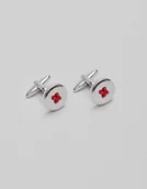 Spinki do mankietów i krawatów - spinka spirano mankiet BM-131 - miniaturka - grafika 1