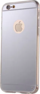 Etui na telefon komórkowy Apple iPhone 6 / 6s Mirror Soft Case Protective Cover Silver - Etui i futerały do telefonów - miniaturka - grafika 1