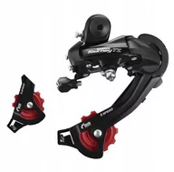 Części rowerowe - Przerzutka tył Shimano Tourney RD-TZ500 czarna - miniaturka - grafika 1