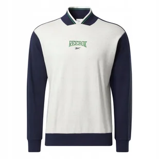 REEBOK - BLUZA MĘSKA - CL VAR FT CREW HZ9805 - Bluzy męskie - miniaturka - grafika 1