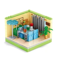 Klocki - JADALNIA - mini pokoik z klocków - Ausini - 163 elementy - miniaturka - grafika 1