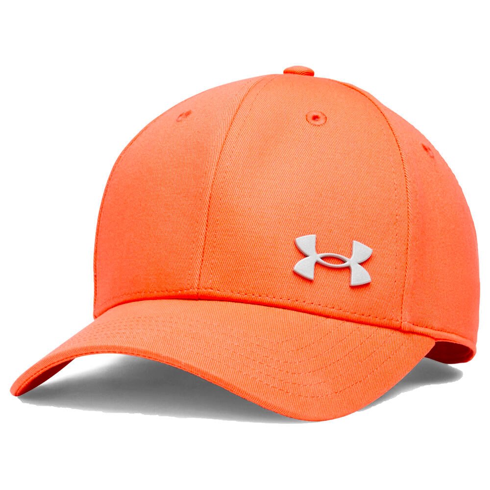 Męska czapka z daszkiem Under Armour M ESSENTIAL LOW METAL ADJ Venom Red/Metallic Silver