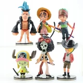 Domki dla lalek - Figurki kolekcjonerskie 6 sztuk Piece Luffy - miniaturka - grafika 1