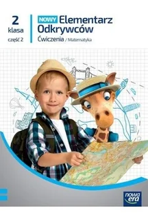 Nowy Elementarz Odkrywców NEON. Szkoła podstawowa klasa 2 cz. 2.  Zeszyt ćwiczeń matematycznych - Krystyna Bielenica - Edukacja przedszkolna - miniaturka - grafika 1