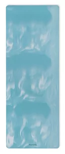 Antypoślizgowa mata do jogi PU BLUE AURORA 5mm - Maty do jogi - miniaturka - grafika 1