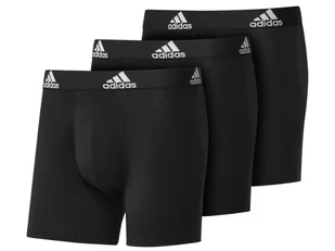 Adidas, Bokserki 3-pack, Black, GU8889, M - Majtki męskie - miniaturka - grafika 1