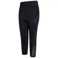 Spodnie sportowe damskie - Legginsy damskie 3/4 Dare 2b Shine Bright 3/4 Rozmiar: XS / Kolor: czarny - miniaturka - grafika 1