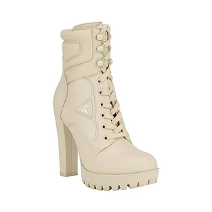 Guess Tanisa damskie sztyblety, krem 150, 36.5 EU - Botki damskie - miniaturka - grafika 1