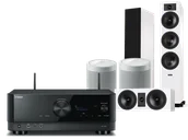 Kino domowe - Yamaha RX-V6A (czarny) + Tesi 6 + 7 + 2 x MusicCast 20 (biały) - miniaturka - grafika 1