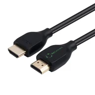 Kable komputerowe i do monitorów - Microconnect ECO-MC-HDM19190.5V2.0 kabel HDMI 0,5 m HDMI Typu A (Standard) Czarny - miniaturka - grafika 1