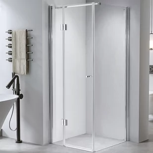 Hydrosan Kabina prysznicowa drzwi otwierane 80x80 kwadratowa KZ1390A - Kabiny prysznicowe - miniaturka - grafika 1