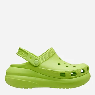 Croksy dziecięce Crocs Classic Crush Clog CR207521 33-34 Jasnozielone (196265219452) - Buty dla dziewczynek - miniaturka - grafika 1