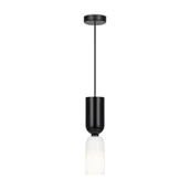 Lampy sufitowe - Lampa wisząca w kolorze czerni i bieli MOD177PL-01B z serii MEMORY - miniaturka - grafika 1