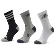 Skarpetki dla dzieci - Adidas zestaw skarpetek skarpetki bawełna dziecięce 3P dla dzieci r. 31-33 - miniaturka - grafika 1
