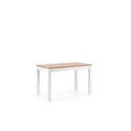 Stoły - Stół 120 x 68 x 76 Ksawery Dąb Sonoma / Biały Halmar - miniaturka - grafika 1