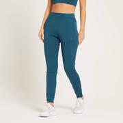 Moda i Uroda OUTLET - Damskie joggery treningowe z kolekcji Tempo MP – szaroniebieskie - XXL - miniaturka - grafika 1