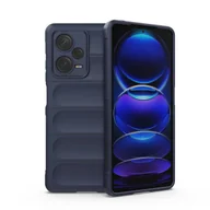 Etui i futerały do telefonów - Magic Shield Case etui do Xiaomi Redmi Note 12 Pro+ elastyczny pancerny pokrowiec niebieskie - miniaturka - grafika 1