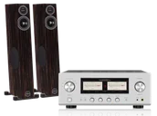 Zestawy stereo - Luxman L-505Z (srebrny) + Tempo SL (heban) - miniaturka - grafika 1
