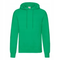 Bluzy męskie - Bluza Męska Z Kapturem Hooded Sweat Kelly Green r. XL - miniaturka - grafika 1