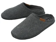 Kapcie męskie - esmara® Kapcie męskie z filcu, z wełną (Szary, 44) - miniaturka - grafika 1