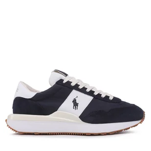 Sneakersy Polo Ralph Lauren Train 89 809878008004 Granatowy - Sneakersy męskie - miniaturka - grafika 1