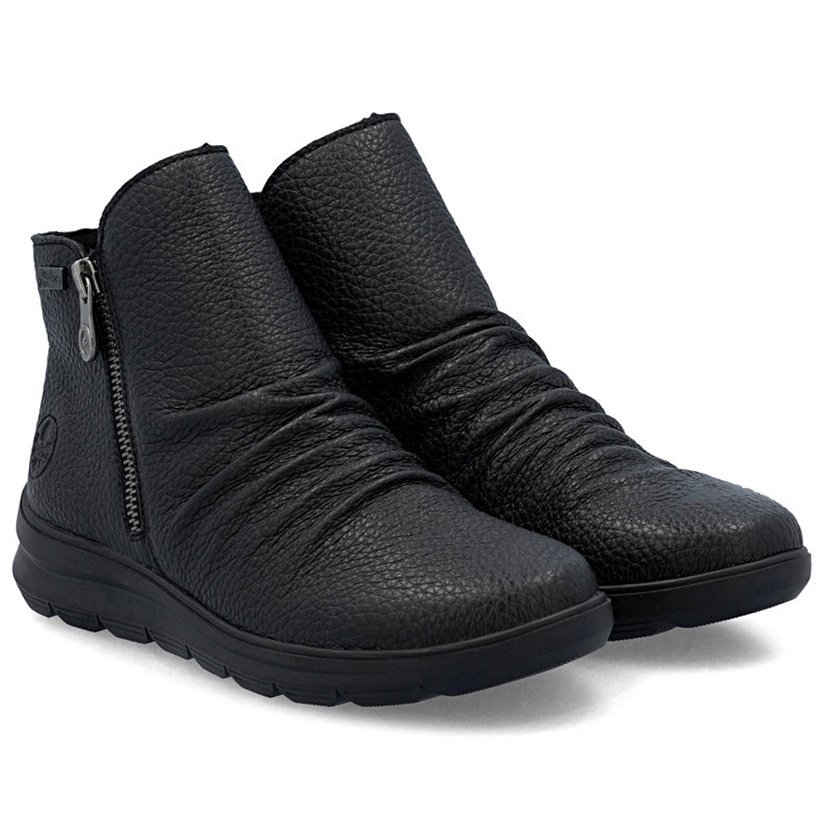 Botki damskie wodoodporne Rieker Z0056-00 BLACK R.37