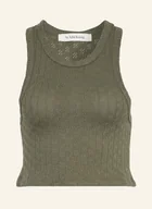 Koszulki i topy damskie - By Aylin Koenig Top Z Dzianiny Raya gruen - miniaturka - grafika 1