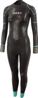 Pianki do pływania - Zone3 Advance Wetsuit Women, black/turquoise/gun metal S Medium 2021 Pianki do pływania WS21WADV101/SM - miniaturka - grafika 1