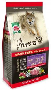 Primordial Dog Grain Free Mini Adult Wild Boar & Lamb 2kg - Sucha karma dla psów - miniaturka - grafika 1