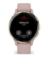 Smartwatch - Garmin Venu 3S 41mm Różowy - miniaturka - grafika 1