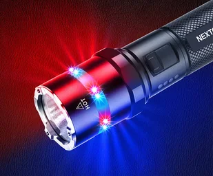 NEXTorch - Latarka taktyczna LED P84 z akumulatorem 4800 mAh - 3000 lm - Czarna - P84 - Latarki - miniaturka - grafika 10