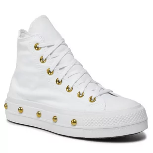 Trampki Converse Chuck Taylor All Star Lift A06787C Optical White - Trampki damskie - miniaturka - grafika 1