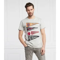 Koszulki męskie - GUESS T-shirt PENNANT | Regular Fit - miniaturka - grafika 1