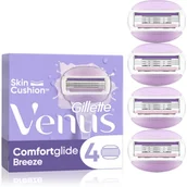 Maszynki do golenia i wkłady - Gillette Venus Breeze wkład do maszynki 4 szt dla kobiet - miniaturka - grafika 1