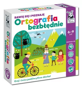 Edgard Ortografia bezbłędnie Bawię się i poznaję Kapitan Nauka - Gry planszowe - miniaturka - grafika 1