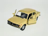 Samochody i pojazdy dla dzieci - Welly Fiat 125P Beżowy 1:34 Samochód Nowy Metalowy Model - miniaturka - grafika 1