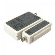 Narzędzia sieciowe - LogiLink WZ0011, Cable Tester RJ11, RJ12, RJ45 +BNC - miniaturka - grafika 1