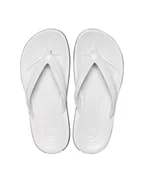 Klapki i japonki damskie - Crocs Japonki Crocband Flip 11033 Szary - miniaturka - grafika 1